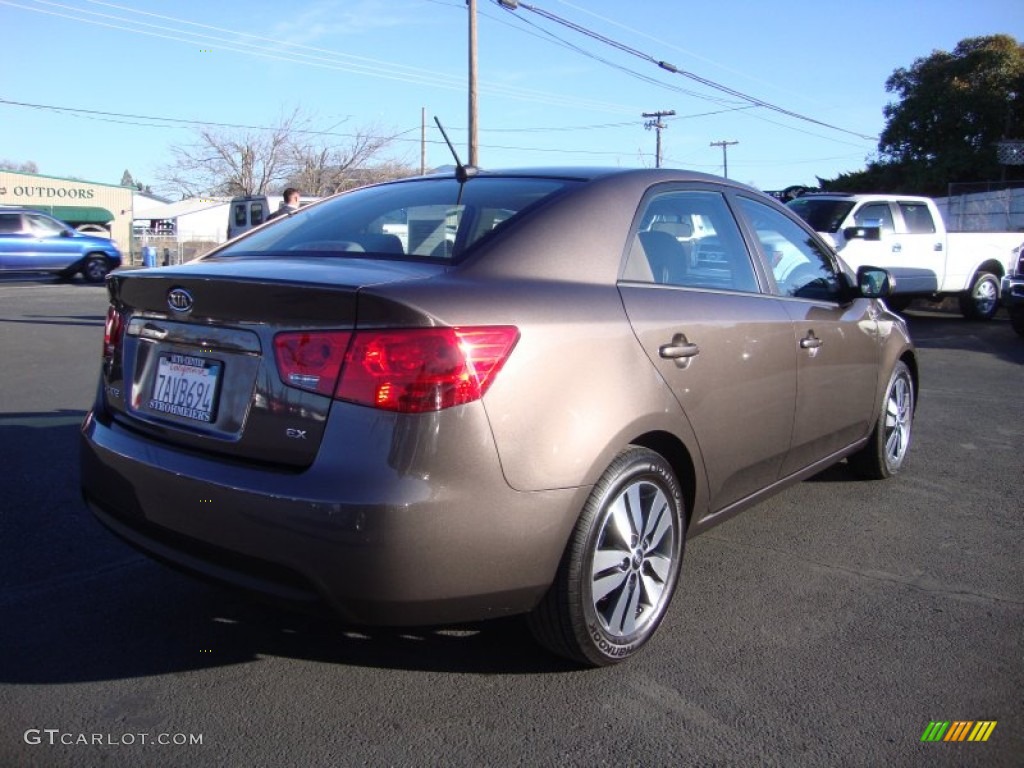 2013 Forte EX - Metallic Bronze / Stone photo #7