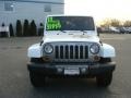 2013 Bright White Jeep Wrangler Unlimited Oscar Mike Freedom Edition 4x4  photo #2