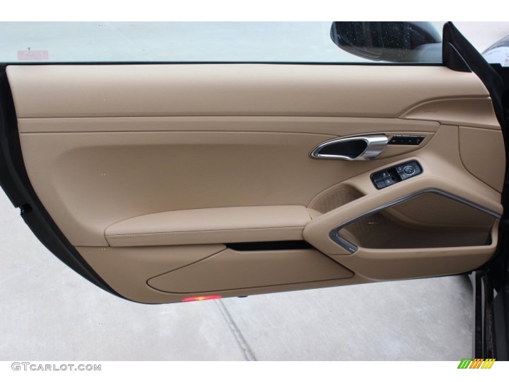 2014 Porsche 911 Carrera S Coupe Luxor Beige Door Panel Photo #89317931