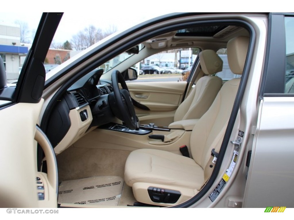 2013 3 Series 328i xDrive Sedan - Orion Silver Metallic / Venetian Beige photo #10