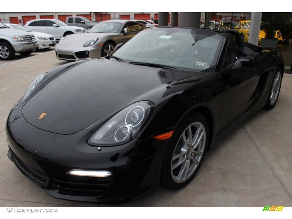 Black 2014 Porsche Boxster Standard Boxster Model Exterior Photo #89318483
