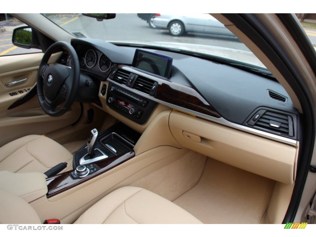 2013 3 Series 328i xDrive Sedan - Orion Silver Metallic / Venetian Beige photo #25