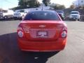 2012 Inferno Orange Metallic Chevrolet Sonic LS Sedan  photo #6