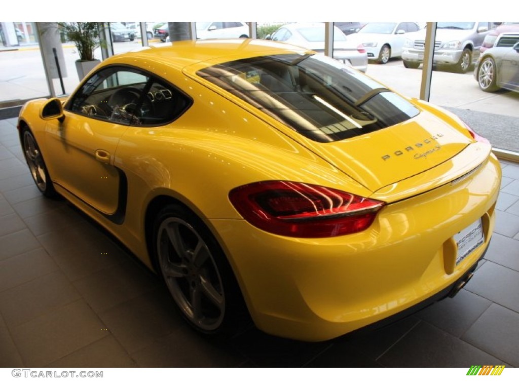 2014 Cayman S - Racing Yellow / Black photo #5