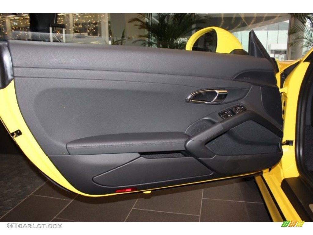 2014 Cayman S - Racing Yellow / Black photo #10