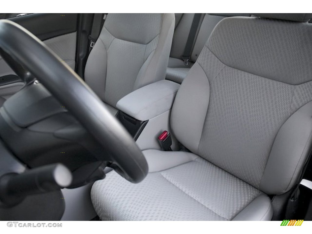 Gray Interior 2014 Honda Civic LX Sedan Photo #89319320
