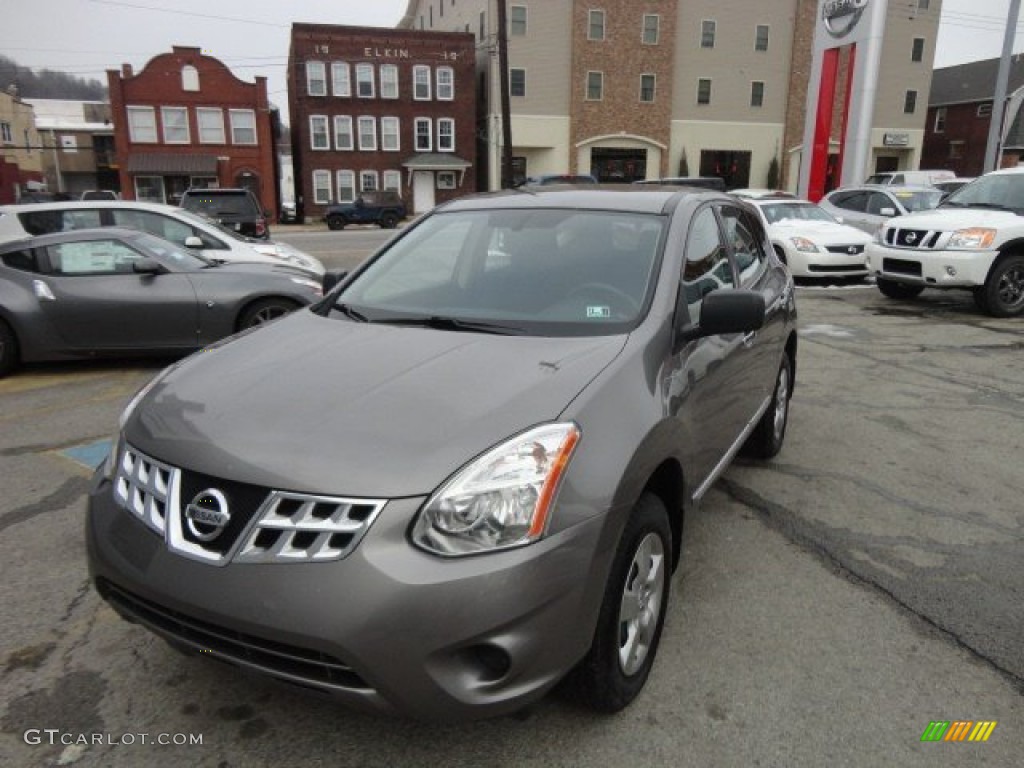 2011 Rogue S AWD - Platinum Graphite / Black photo #1