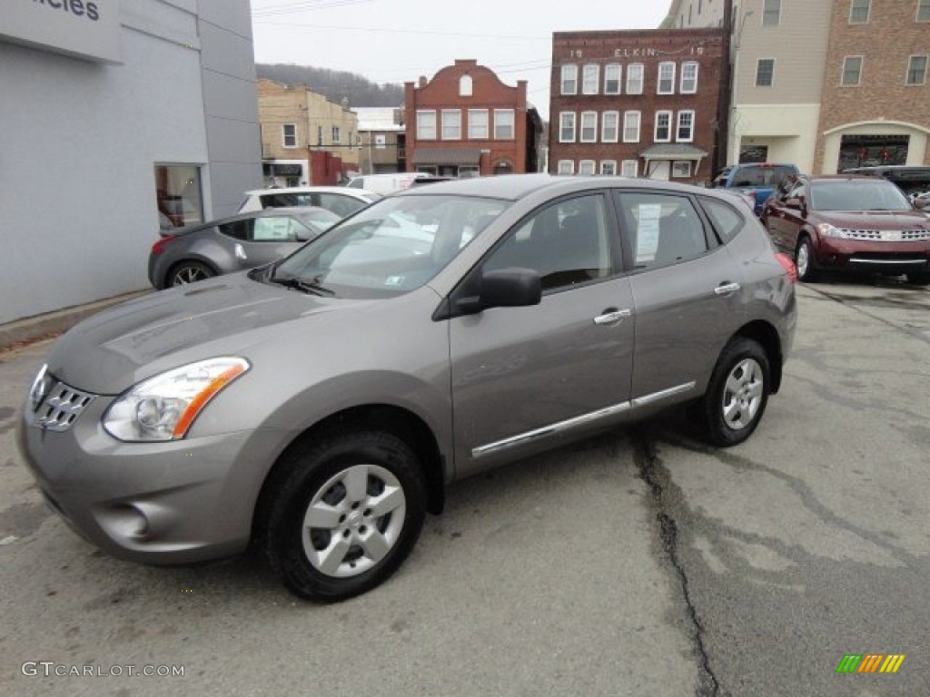 2011 Rogue S AWD - Platinum Graphite / Black photo #2