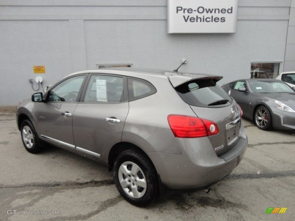 2011 Rogue S AWD - Platinum Graphite / Black photo #4