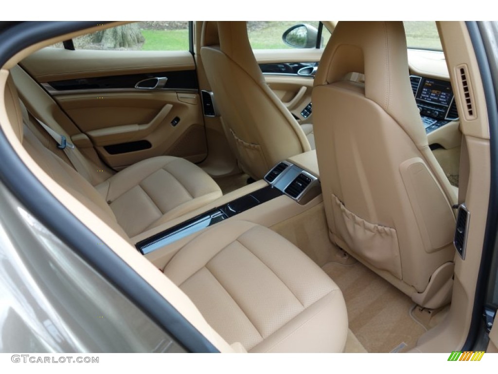 Luxor Beige Interior 2011 Porsche Panamera 4 Photo #89320226