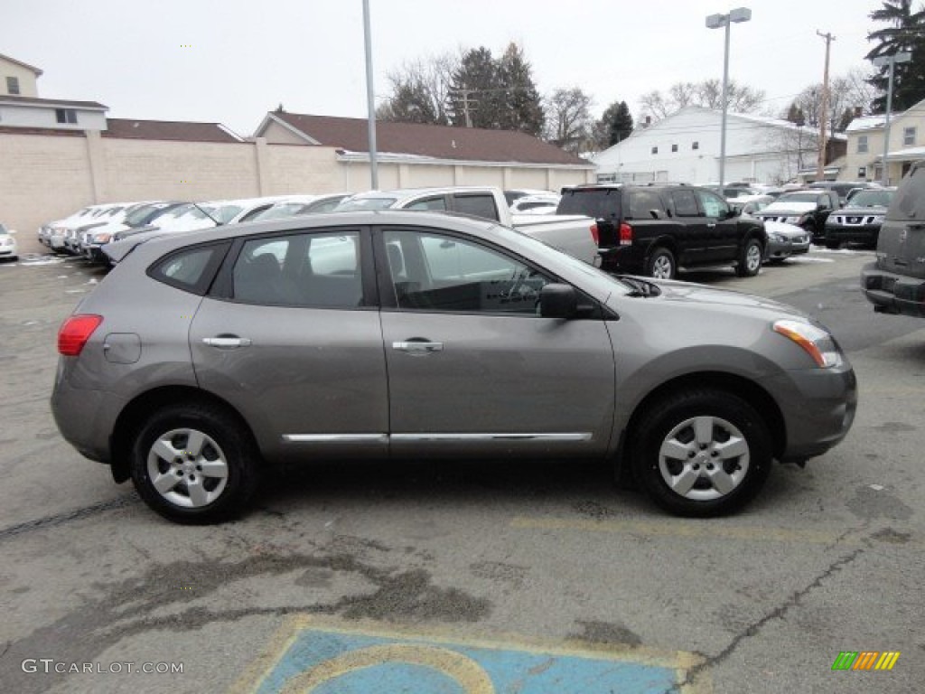 2011 Rogue S AWD - Platinum Graphite / Black photo #7