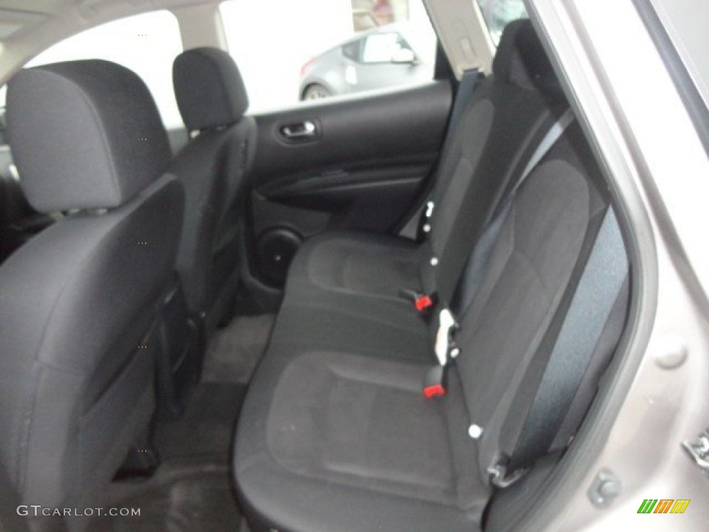 2011 Rogue S AWD - Platinum Graphite / Black photo #9