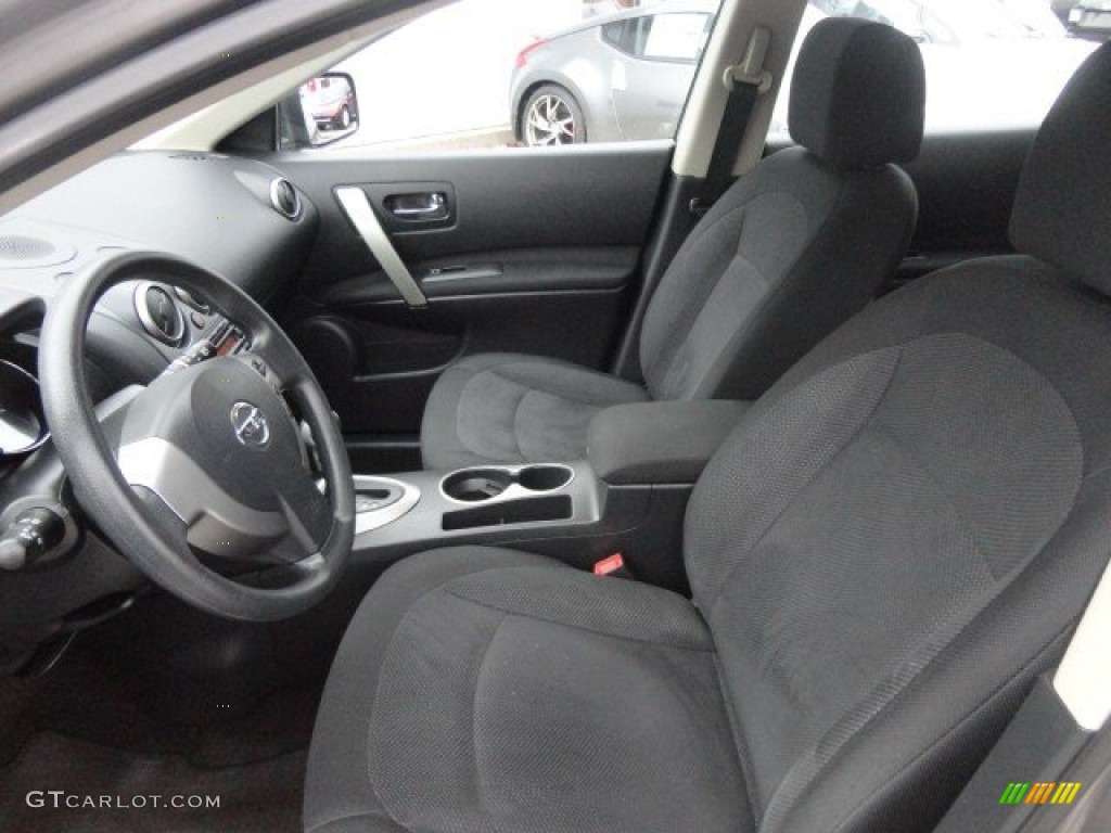 2011 Rogue S AWD - Platinum Graphite / Black photo #12