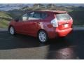 Barcelona Red Metallic - Prius v Three Photo No. 3