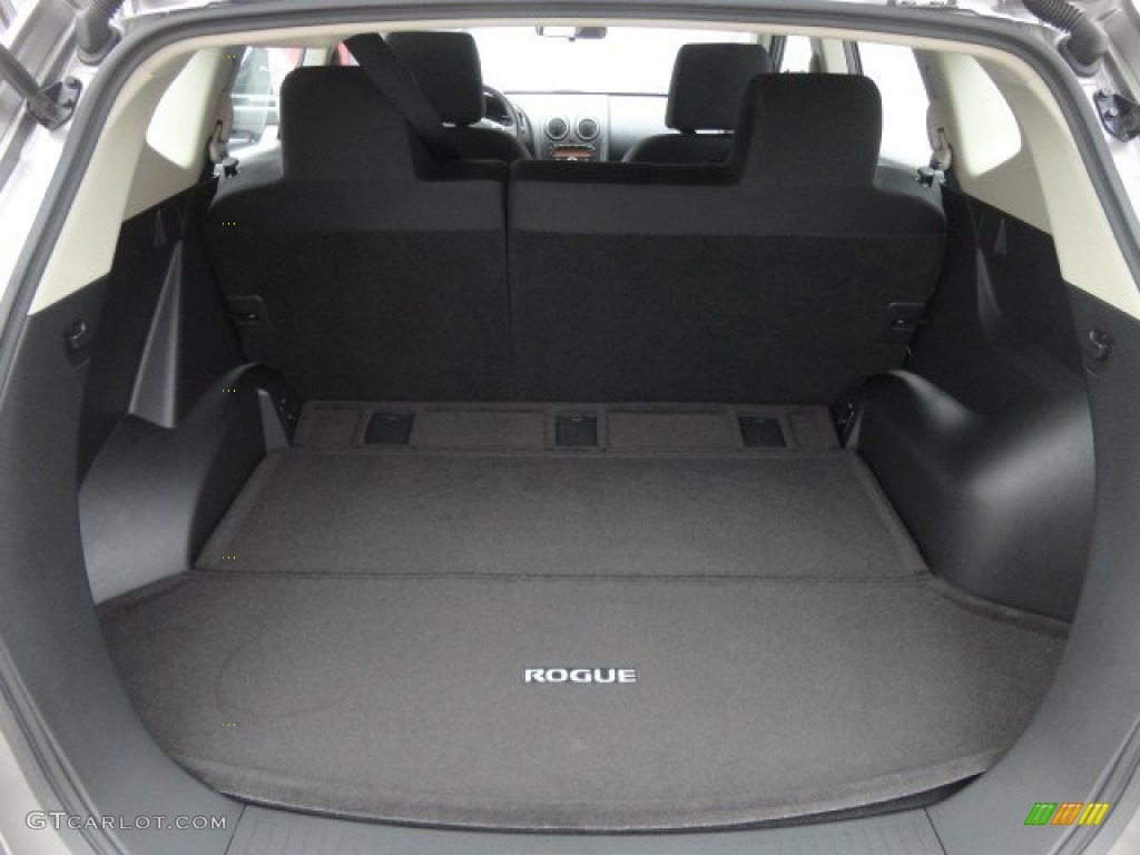 2011 Rogue S AWD - Platinum Graphite / Black photo #18