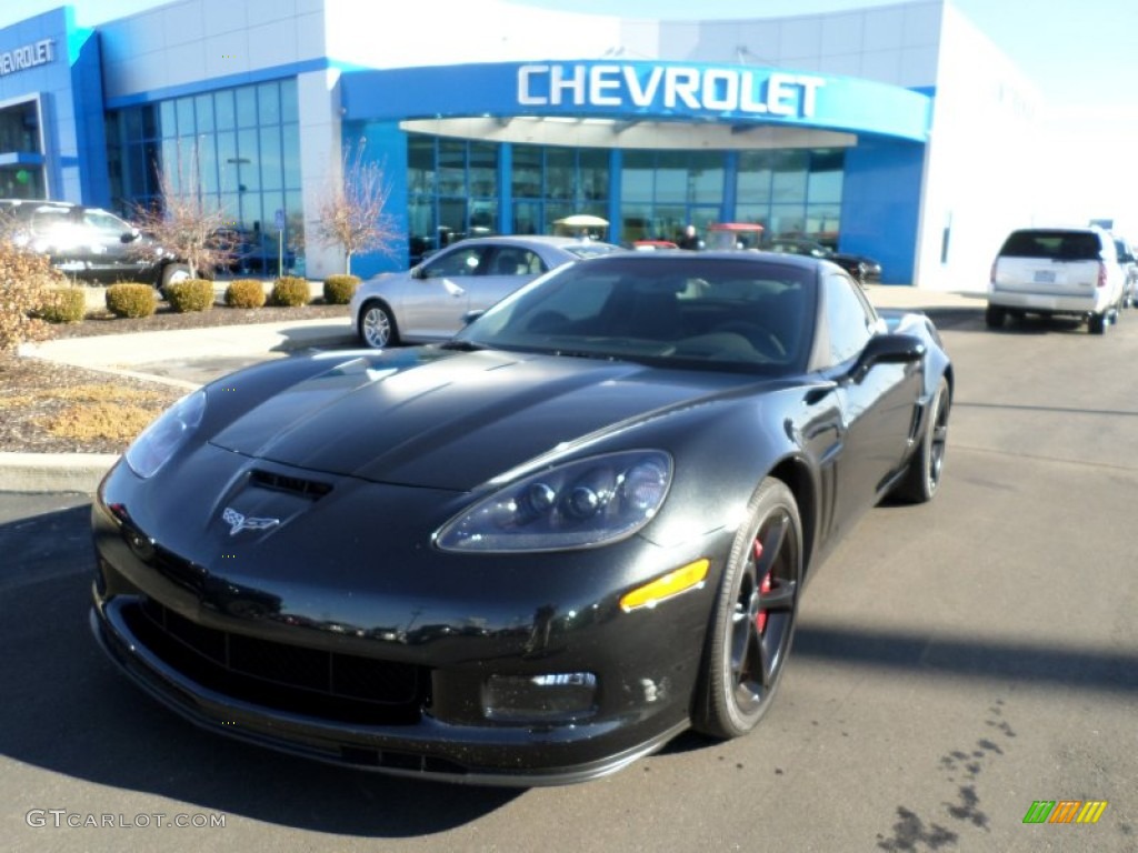 2012 Corvette Centennial Edition Grand Sport Coupe - Carbon Flash Metallic / Ebony photo #1