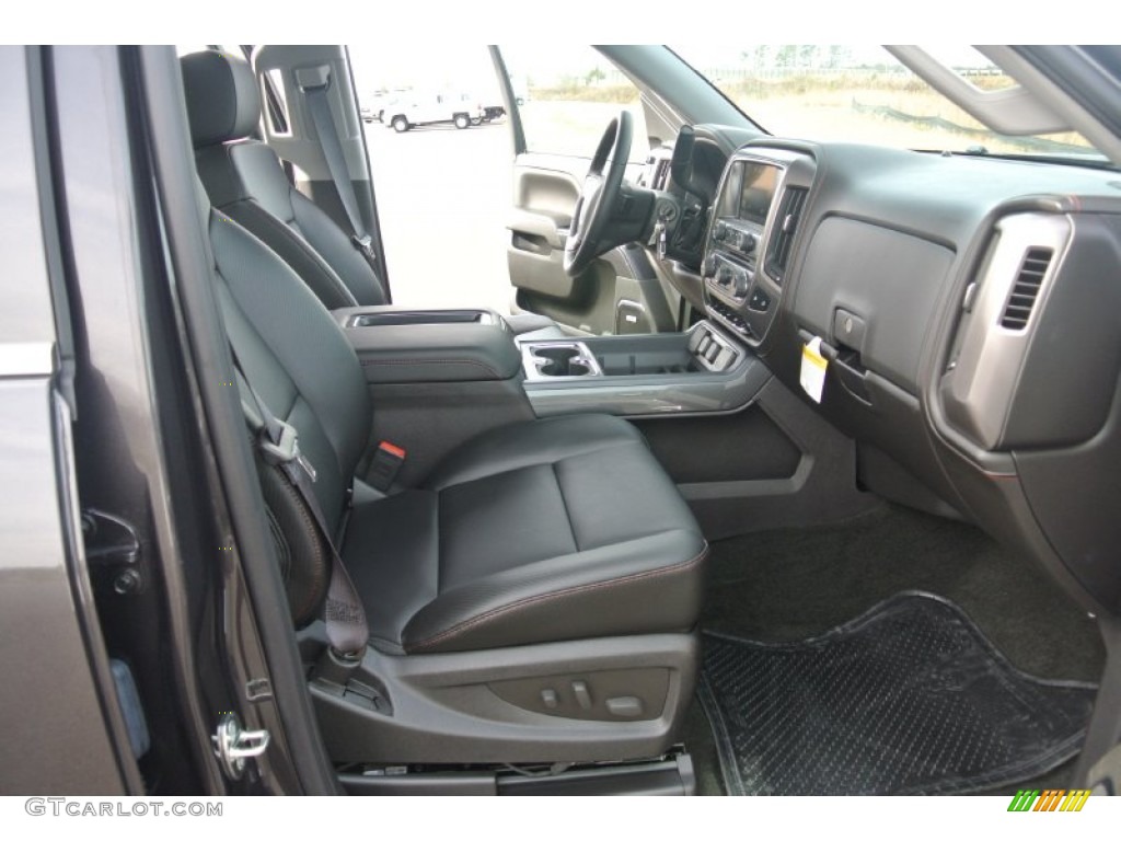 2014 GMC Sierra 1500 SLT Crew Cab 4x4 Front Seat Photo #89323409