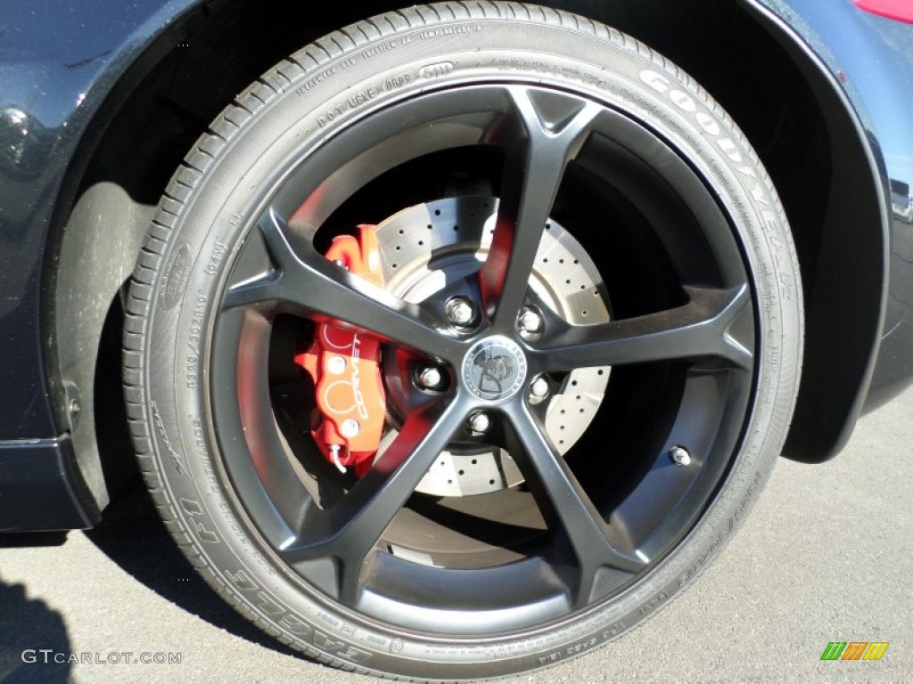 2012 Corvette Centennial Edition Grand Sport Coupe - Carbon Flash Metallic / Ebony photo #16