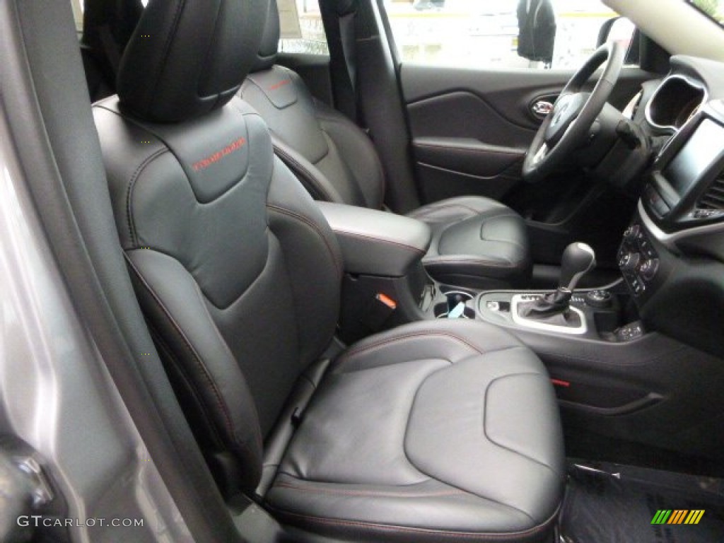 2014 Jeep Cherokee Trailhawk 4x4 Front Seat Photo #89323973