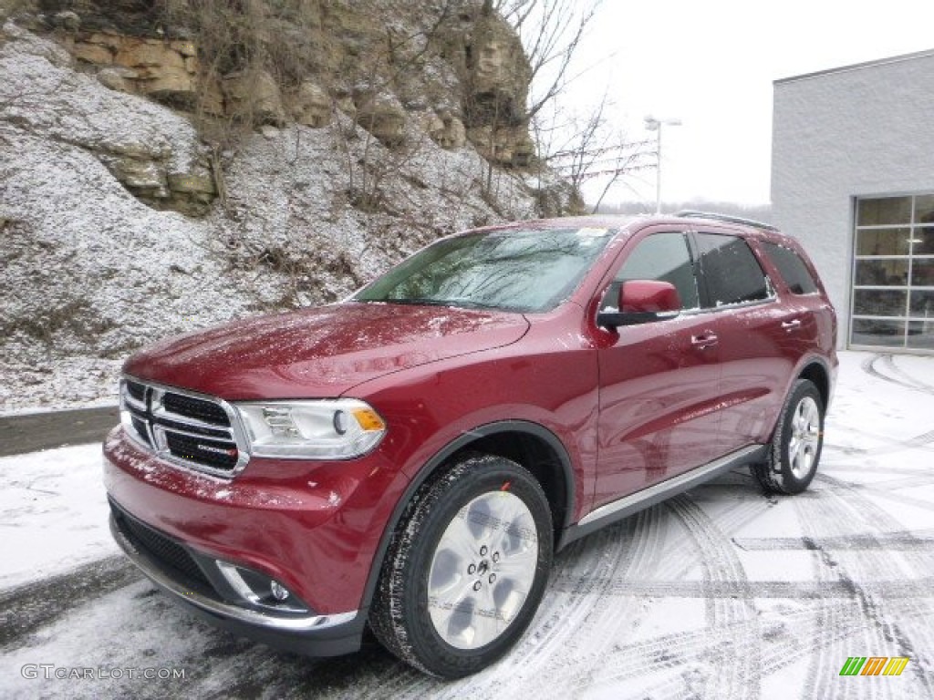 2014 Durango Limited AWD - Deep Cherry Red Crystal Pearl / Black/Light Frost Beige photo #1