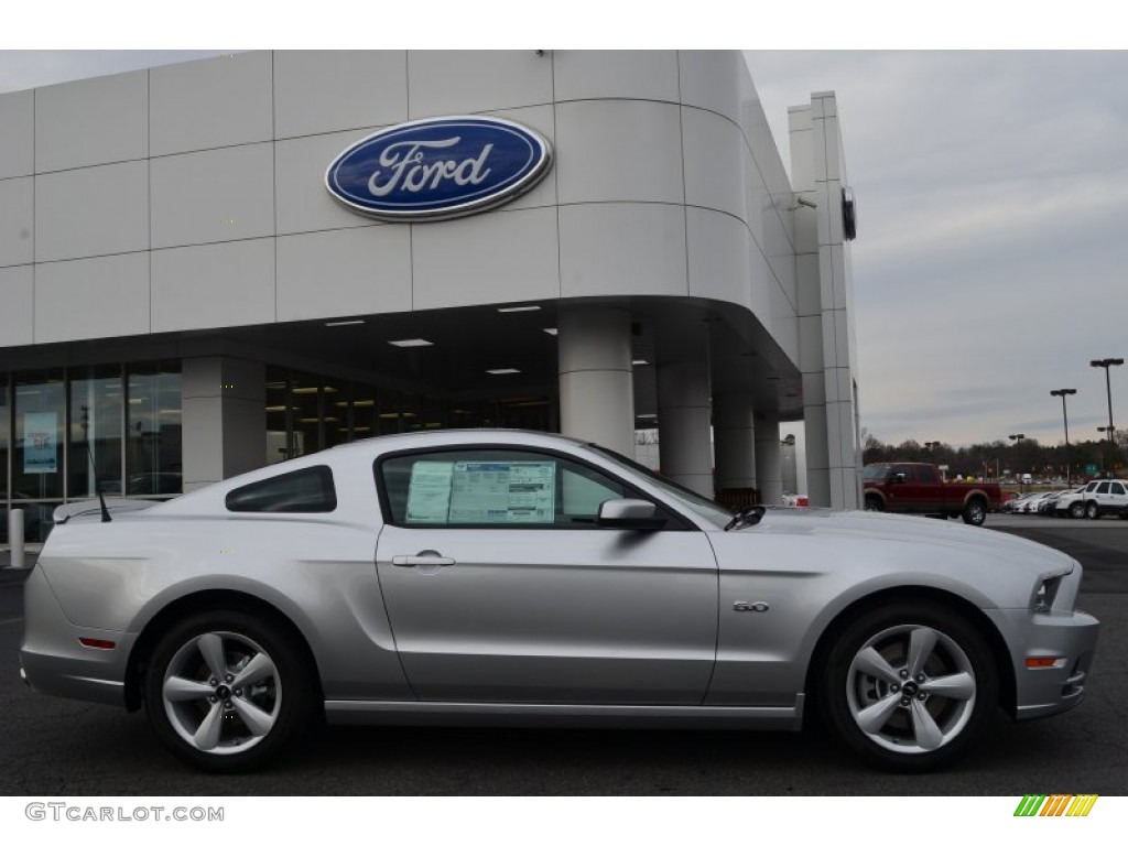 Ingot Silver 2014 Ford Mustang GT Coupe Exterior Photo #89324807