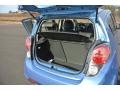 2014 Chevrolet Spark Silver/Blue Interior Trunk Photo