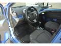 2014 Chevrolet Spark Silver/Blue Interior Prime Interior Photo