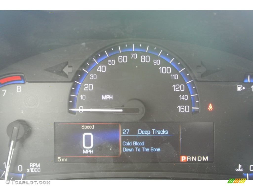 2014 Cadillac CTS Luxury Sedan Gauges Photo #89325659