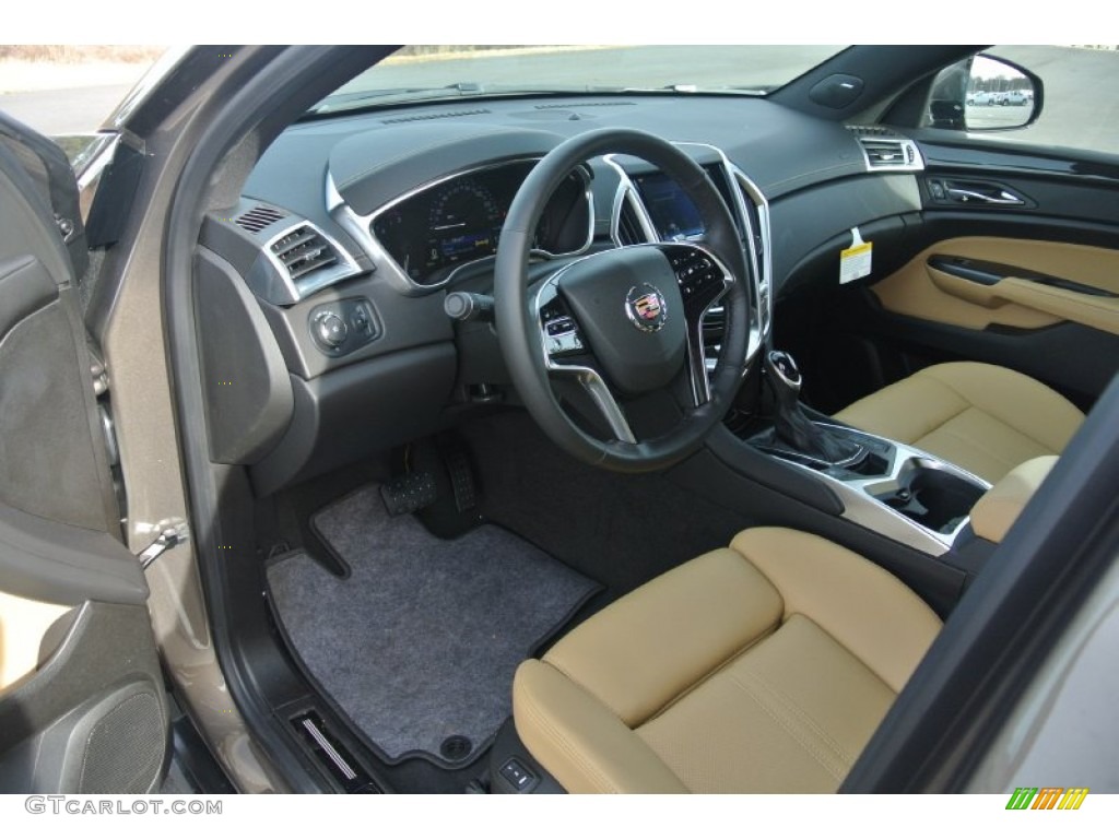 Caramel/Ebony Interior 2014 Cadillac SRX Performance Photo #89326136