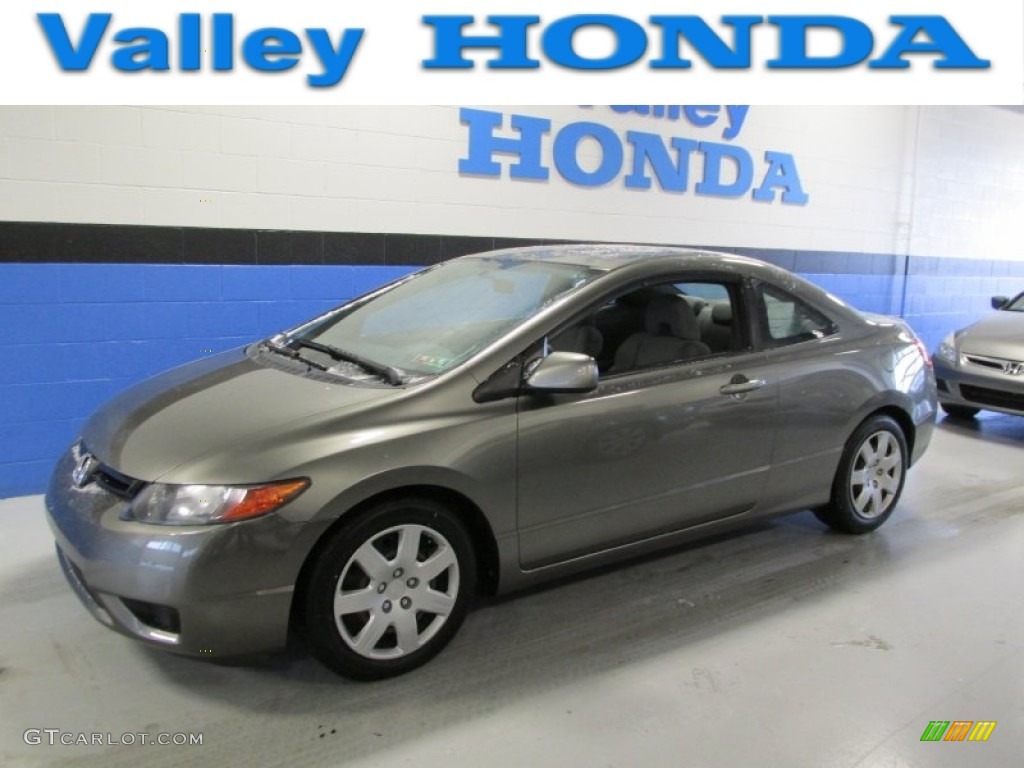 Galaxy Gray Metallic Honda Civic