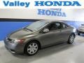 2006 Galaxy Gray Metallic Honda Civic LX Coupe  photo #1