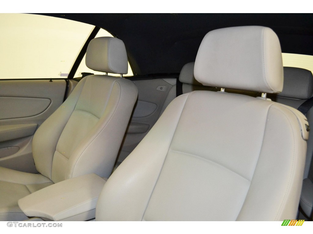 2008 1 Series 128i Convertible - Alpine White / Savanna Beige photo #13