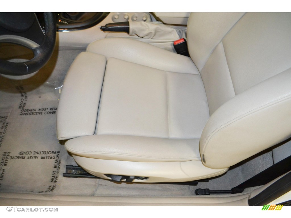 2008 1 Series 128i Convertible - Alpine White / Savanna Beige photo #14