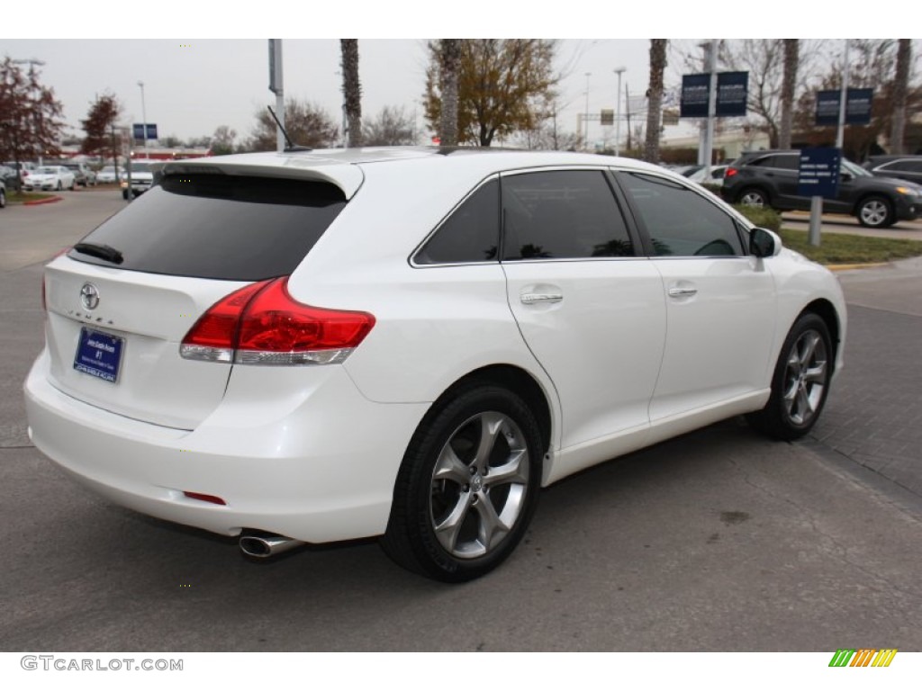 2011 Venza V6 - Blizzard Pearl White / Ivory photo #8