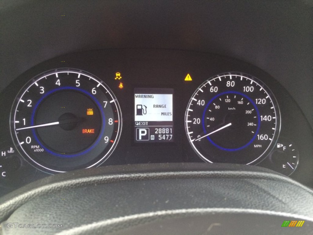 2010 G 37 x AWD Sedan - Obsidian Black / Graphite photo #15