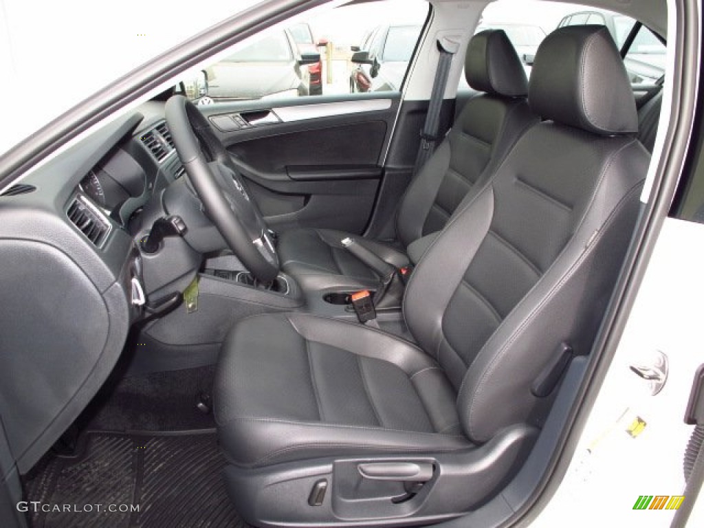 Titan Black Interior 2014 Volkswagen Jetta TDI Sedan Photo #89328956