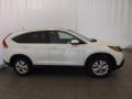 2014 White Diamond Pearl Honda CR-V EX-L  photo #5