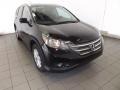 2014 Crystal Black Pearl Honda CR-V EX-L  photo #1