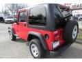 2006 Flame Red Jeep Wrangler Sport 4x4 Right Hand Drive  photo #5