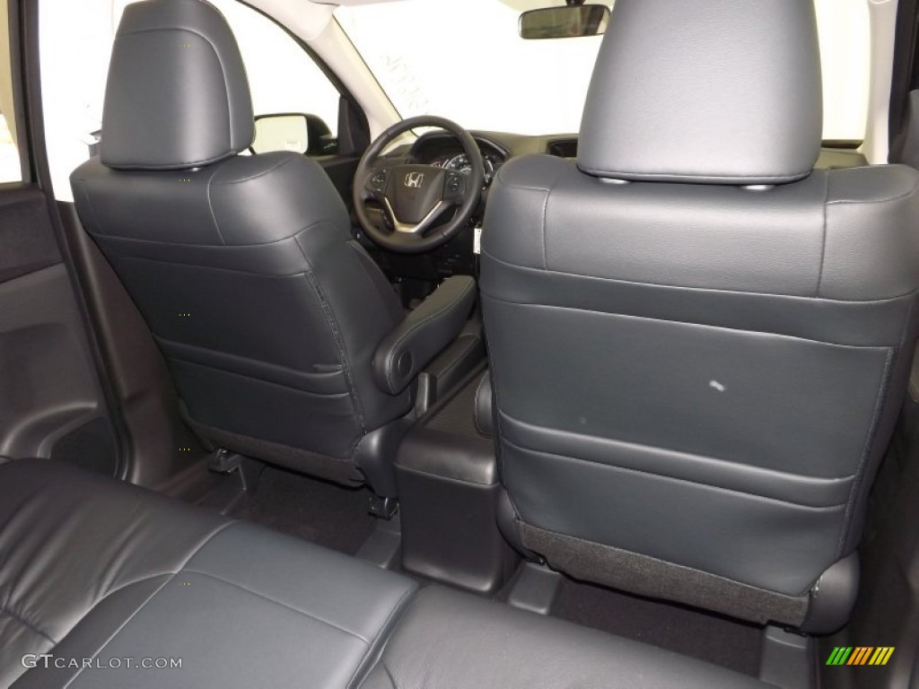 2014 CR-V EX-L - Crystal Black Pearl / Black photo #29