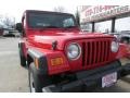 2006 Flame Red Jeep Wrangler Sport 4x4 Right Hand Drive  photo #12