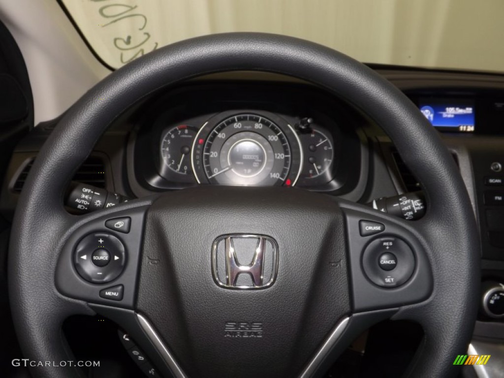 2014 CR-V EX - Crystal Black Pearl / Black photo #20