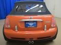 2005 Hot Orange Metallic Mini Cooper S Convertible  photo #6