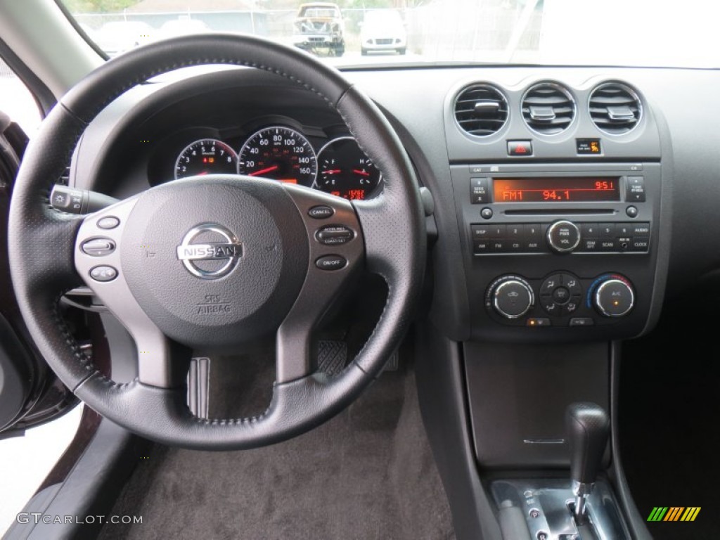 2012 Altima 2.5 S Coupe - Crimson Black / Charcoal photo #32