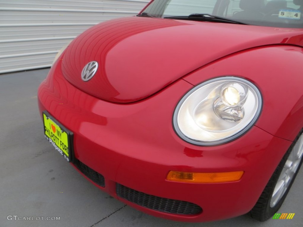 2009 New Beetle 2.5 Coupe - Salsa Red / Black photo #10