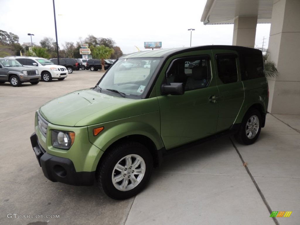 2008 Element EX - Kiwi Green Metallic / Gray/Black photo #5