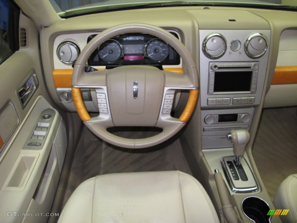 2007 MKZ AWD Sedan - Dune Pearl Metallic / Sand photo #18