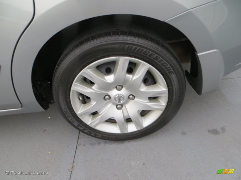 2012 Sentra 2.0 S - Magnetic Gray Metallic / Charcoal photo #11