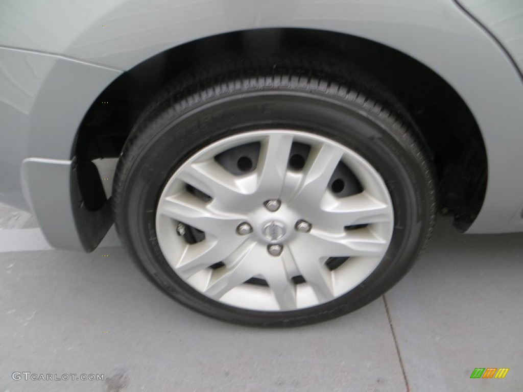 2012 Sentra 2.0 S - Magnetic Gray Metallic / Charcoal photo #12