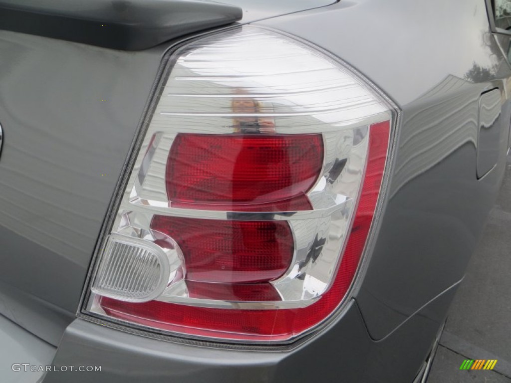 2012 Sentra 2.0 S - Magnetic Gray Metallic / Charcoal photo #15